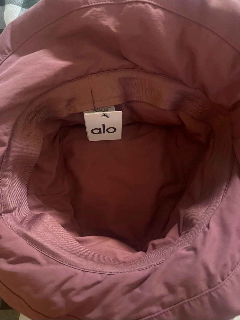 ALO Yoga Kids Rose-Mauve Bucket Hat